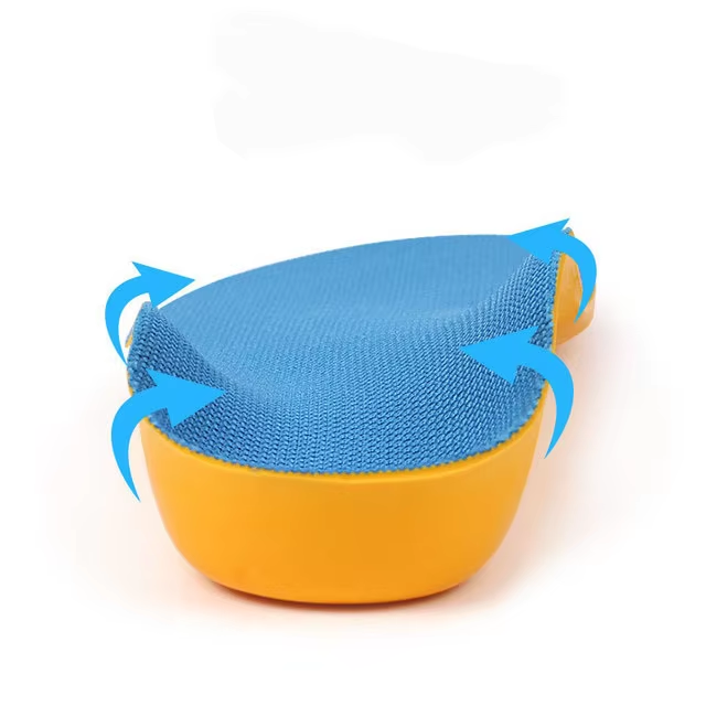 Orthopedic flatfoot correct cushion insert - podiatrist-approved for overpronation control